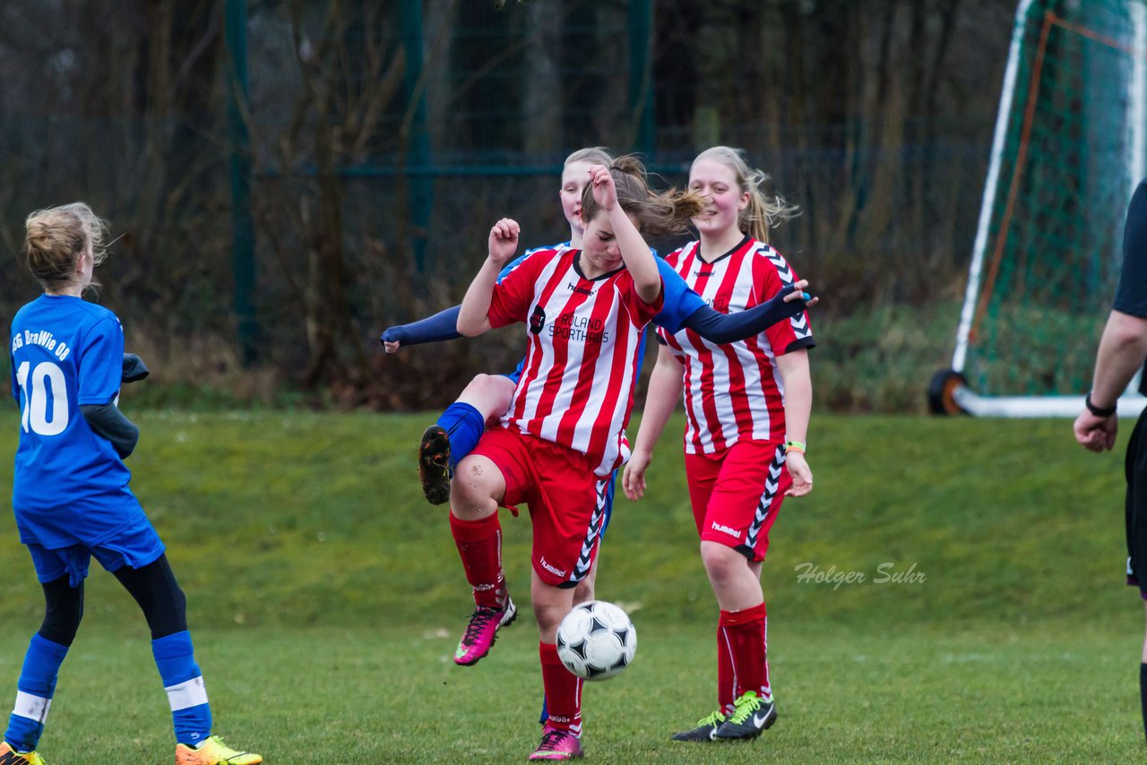 Bild 168 - C-Juniorinnen FSG-BraWie 08 - TuS Tensfeld : Ergebnis: 0:8